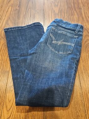 Wrangler Dark Blue Boot Cut Jeans